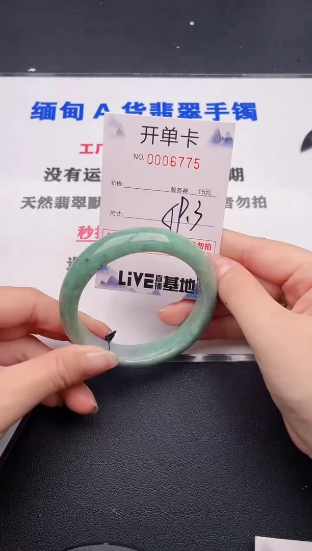 未镶嵌手镯翡翠75
