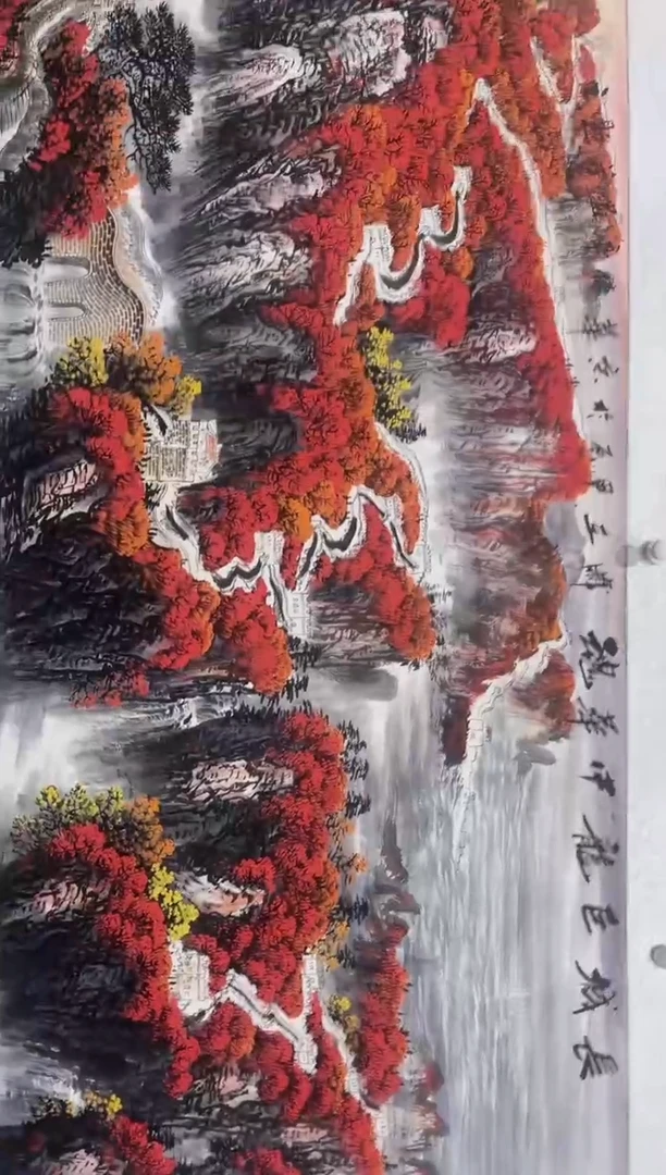 国画张传亭老师的作品3