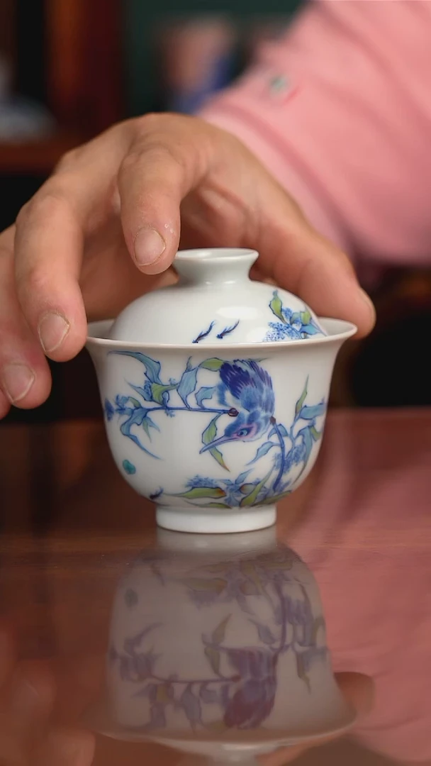 空山明月新派斗彩