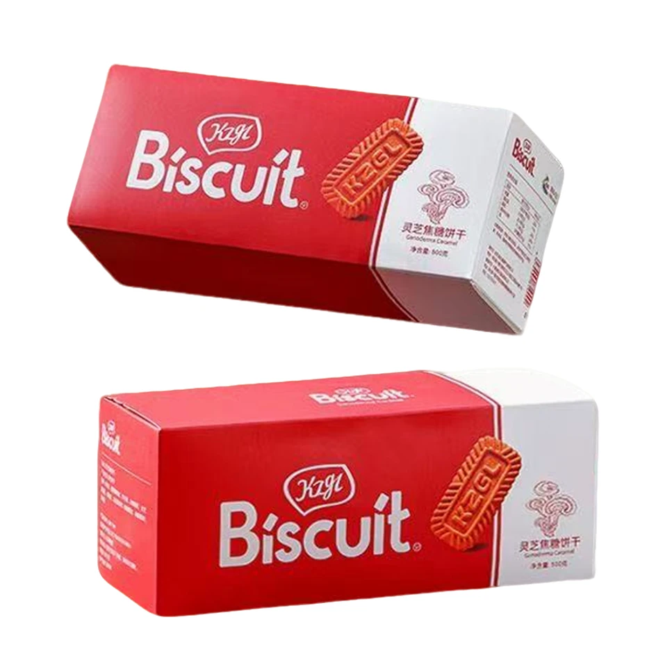 灵芝焦糖饼干比利时风味酥性饼干500g【保质期到2026/3/1】