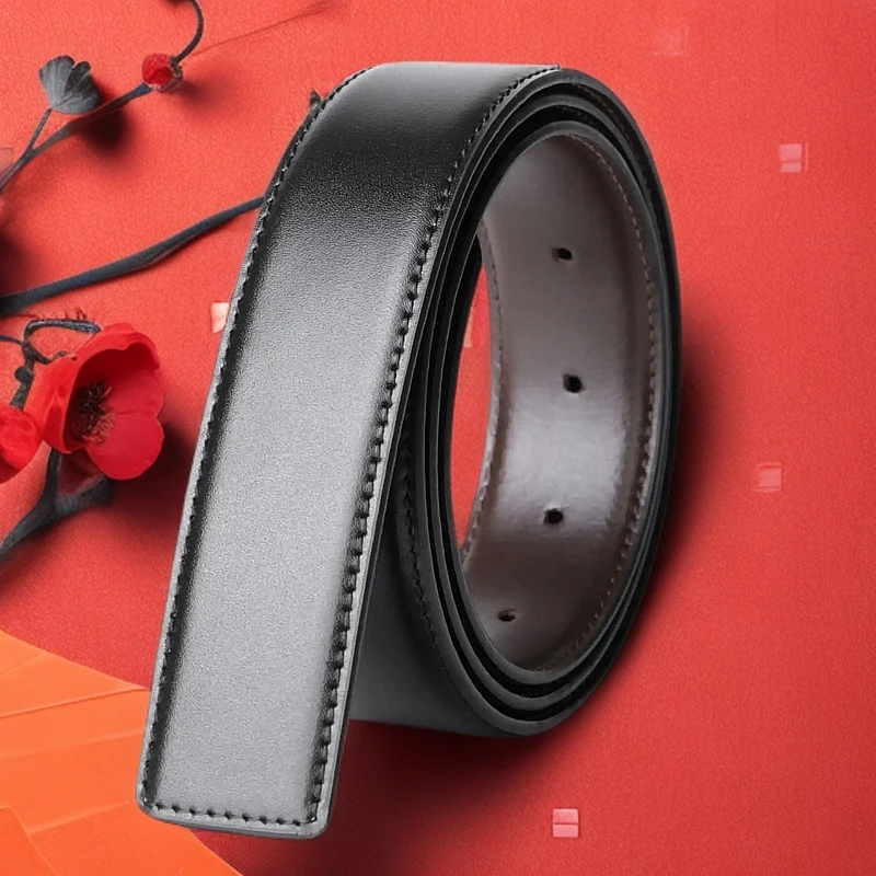 男士商务腰带+扣头+全套礼盒+NFC芯片