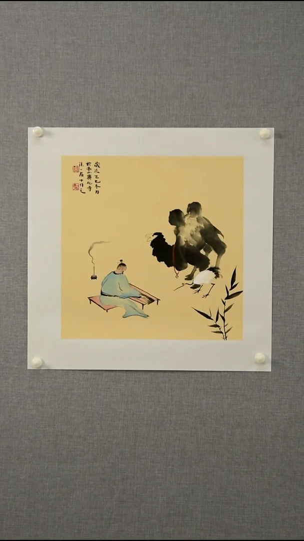 国画周老师-花鸟-一平尺-14