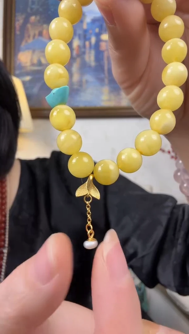 手串蜜蜡未镶嵌天然