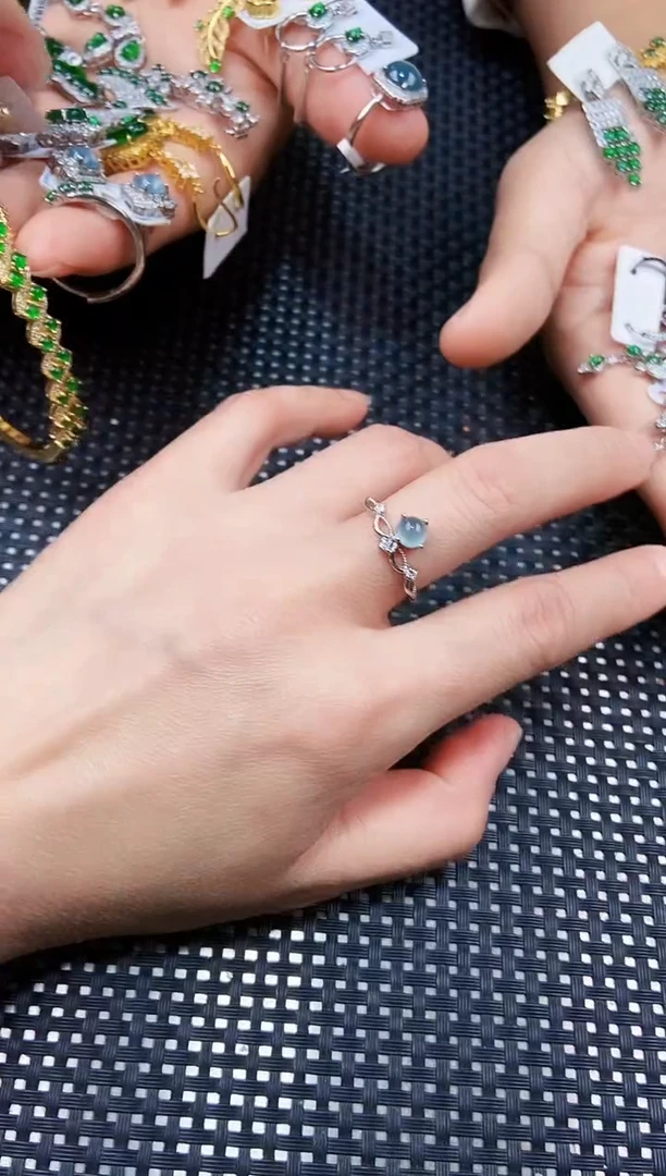 【闪购商品】翡翠戒指未镶嵌111111111