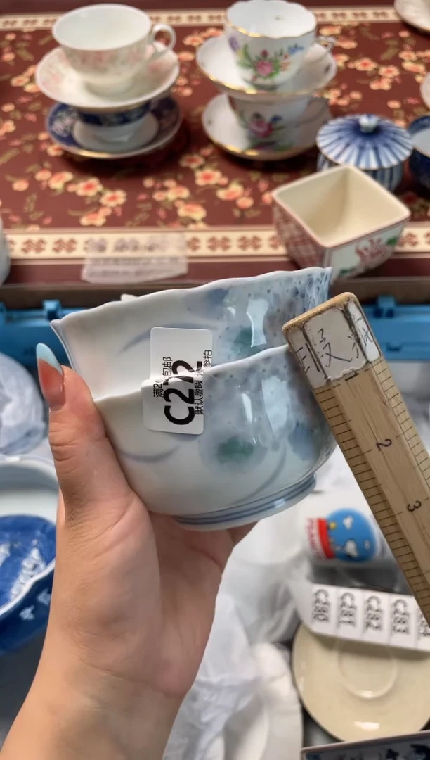 瓷片光***月瓷器瓷器C272
