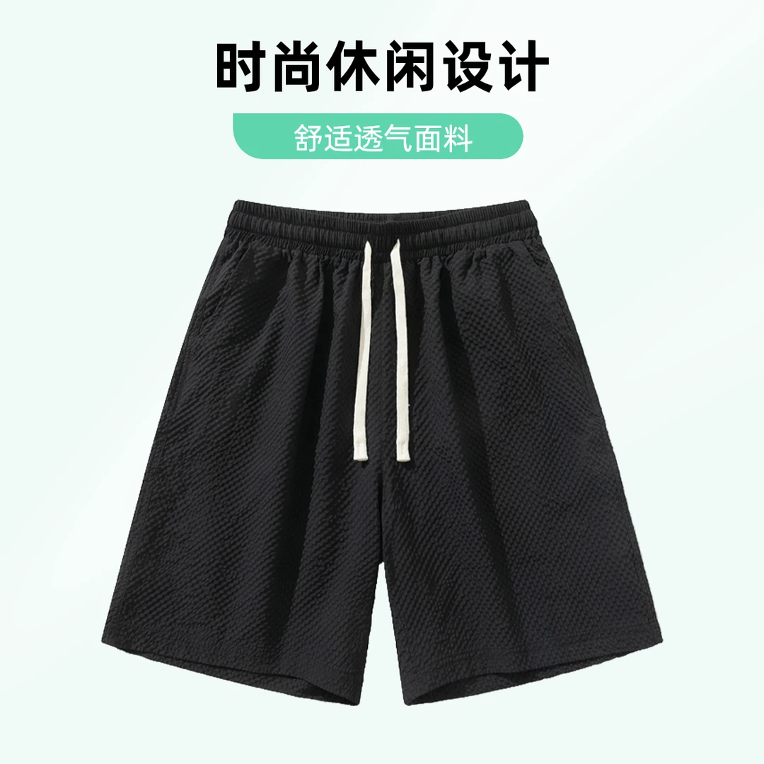 LEE TSOFE夏季新款速干透气运动短裤2025男士宽松时尚百搭五分裤