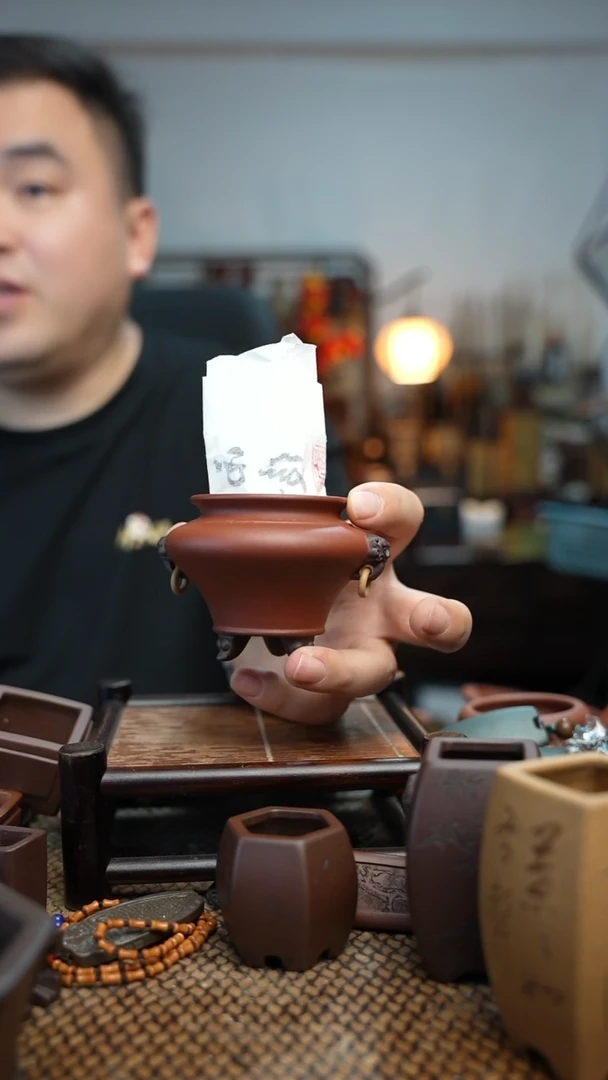 紫砂花盆長木軒精品紫砂