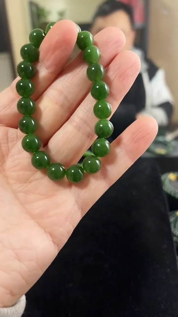 未镶嵌手串和田玉（碧玉）10