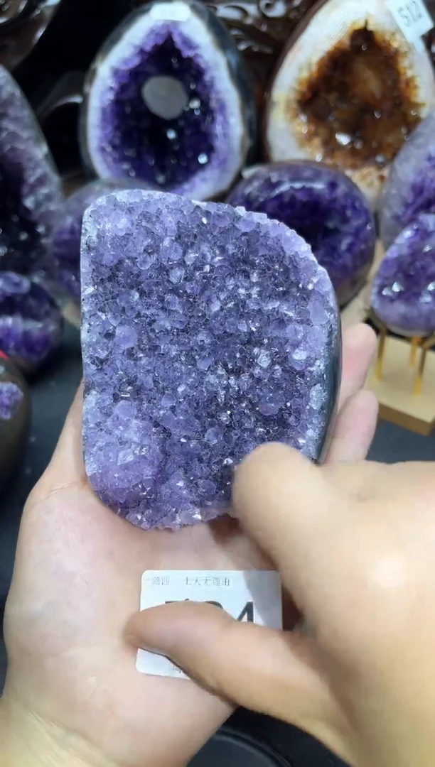 未镶嵌紫晶大型摆件（非配饰）524号摆件