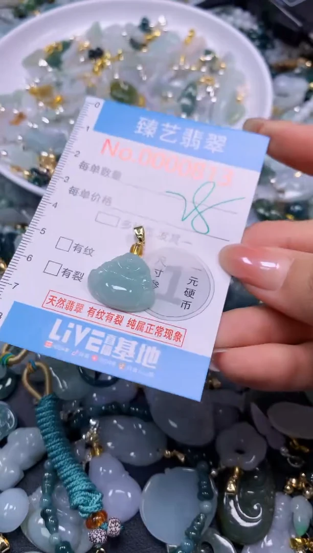 颈饰未镶嵌翡翠813