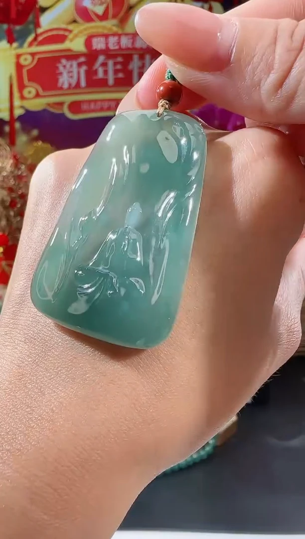 【闪购商品】翡翠吊坠(不含链)未镶嵌悟道