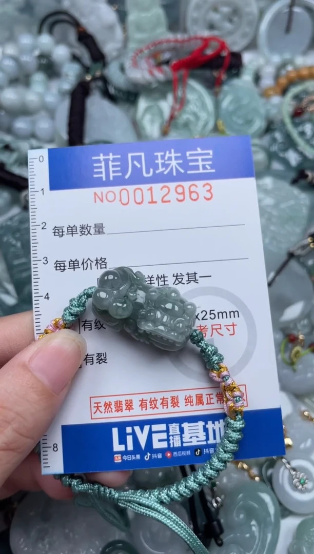 颈饰未镶嵌翡翠12963