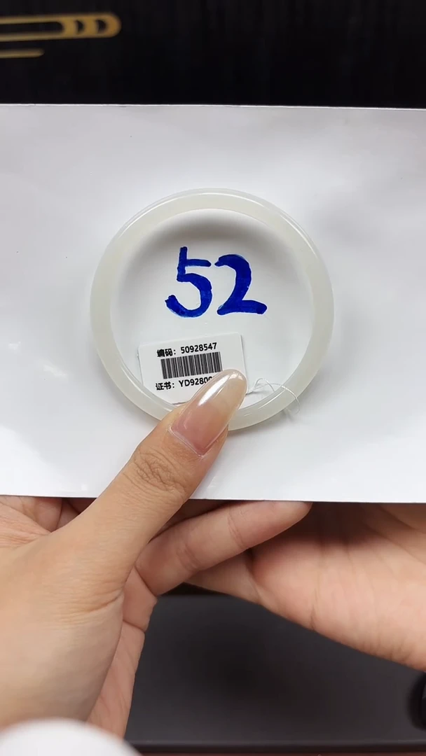 未镶嵌手镯和田玉8547