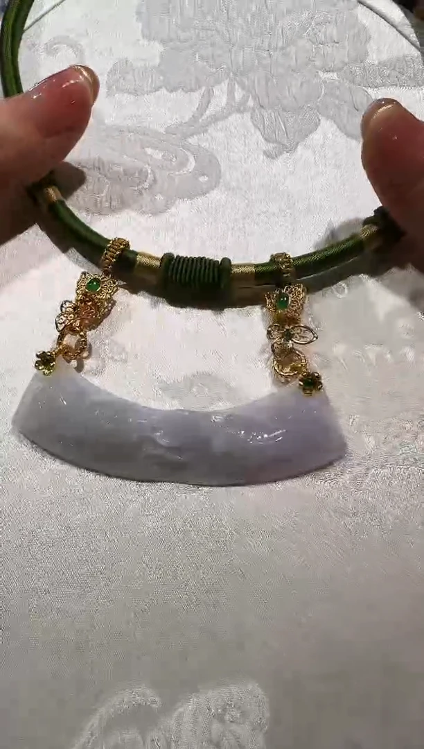 【闪购商品】翡翠颈饰未镶嵌国风