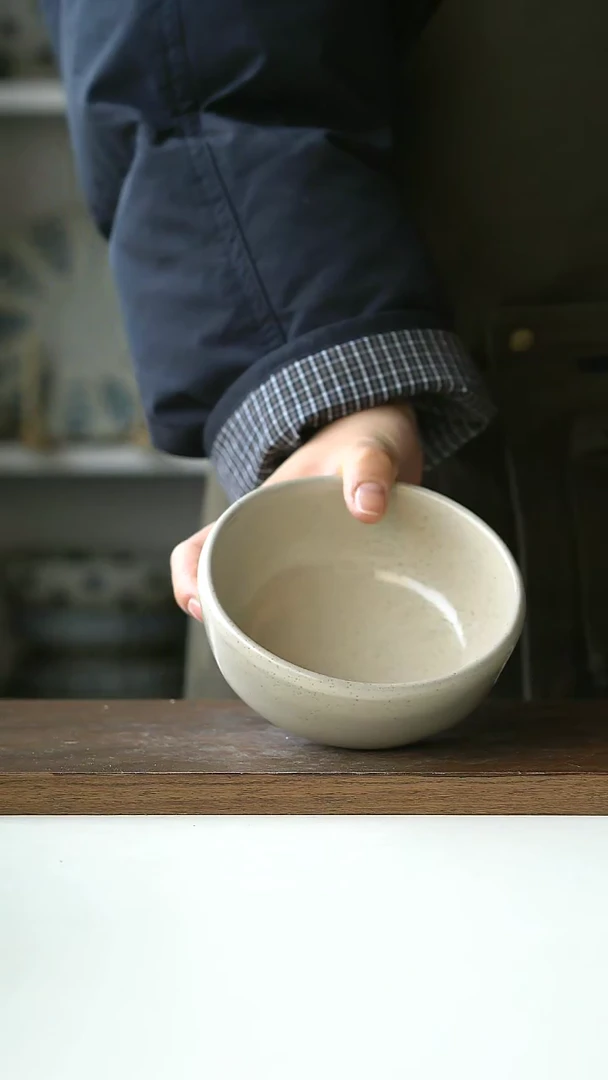 【闪购商品】陶瓷大耳朵米饭碗12cm@4-2@