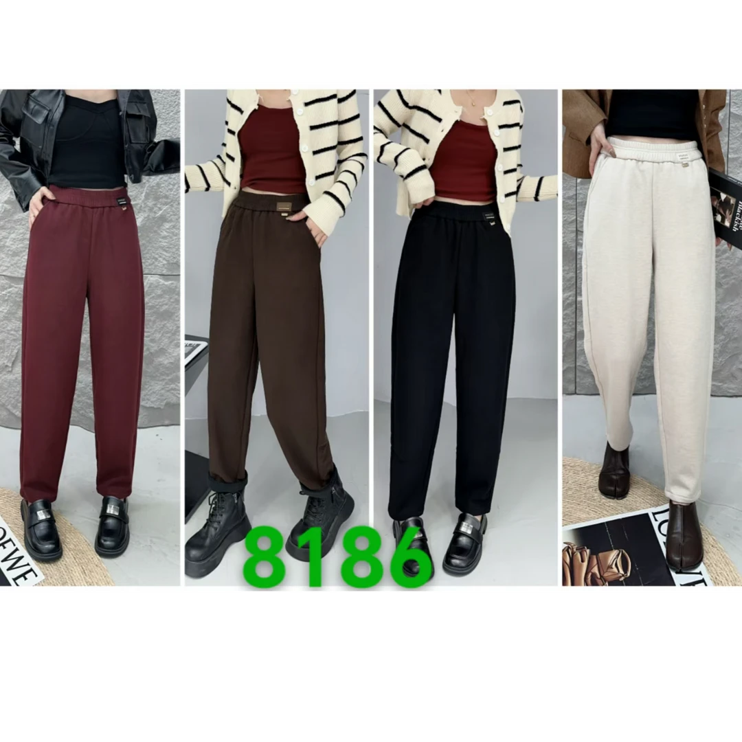 【锦衣服饰】李8186加绒萝卜休闲裤