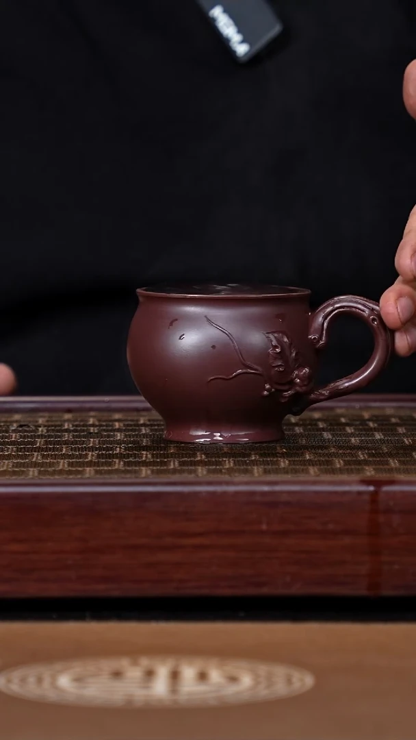 【闪购商品】紫砂茶杯紫朱泥杯