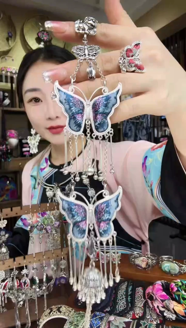 刺绣非遗刺绣民族风饰品