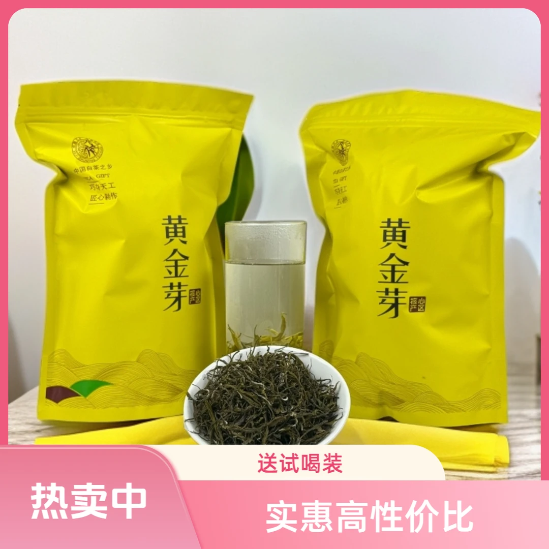 源堡鸿2025新茶叶嫩芽毛尖绿茶鲜爽口感黄金茶袋装
