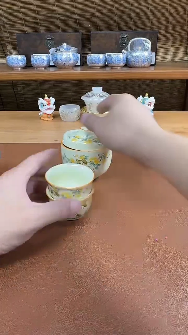 @陶瓷陶瓷心乐茶器