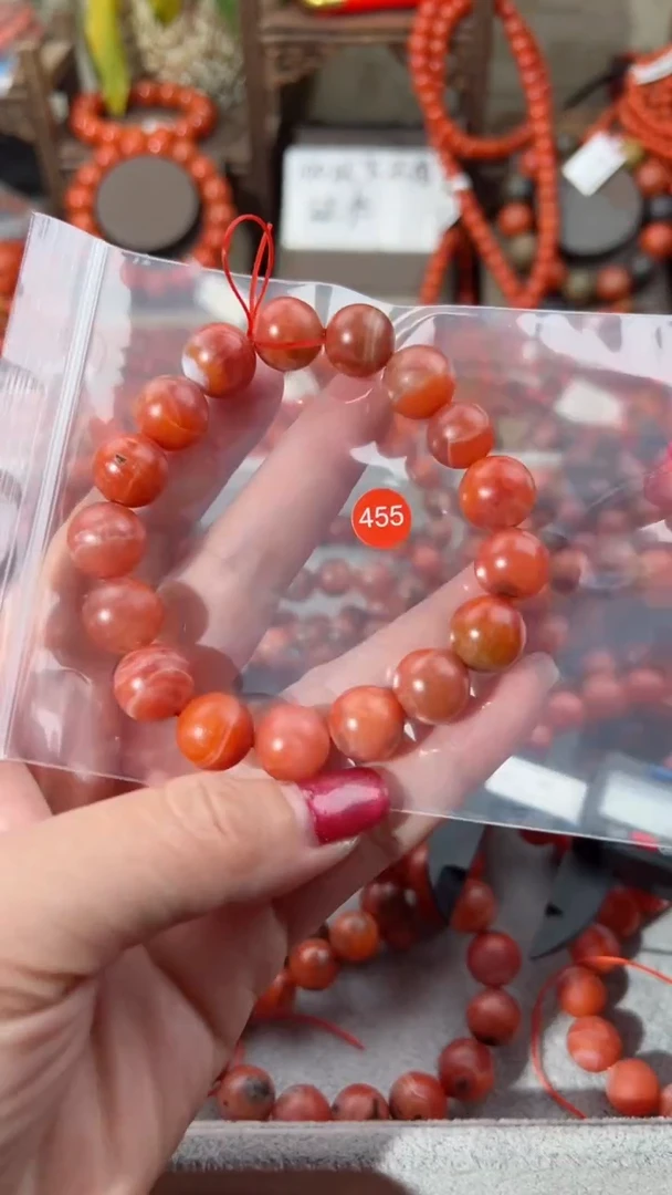 【闪购商品】南红玛瑙手串未镶嵌12