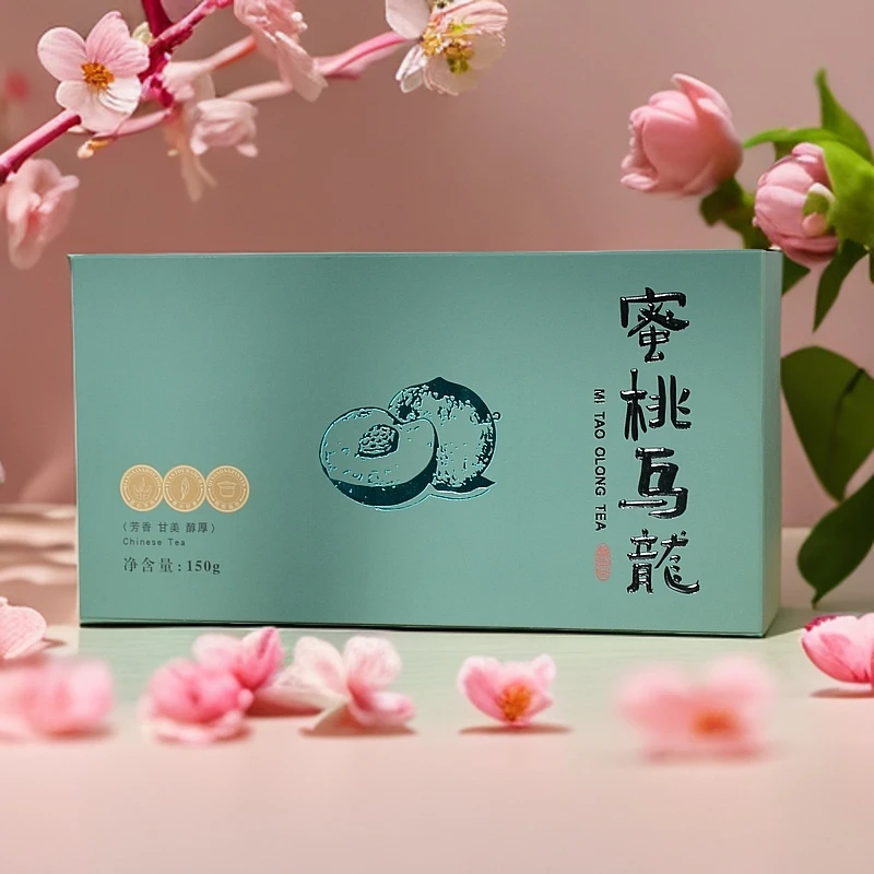 【耘记】蜜桃乌龙茶 新茶 茶叶白桃蜜桃乌龙水果茶果颗粒茶铁观音