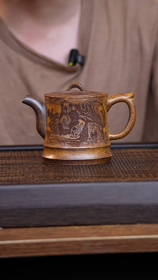 茶壶紫砂宜兴手工原矿紫砂壶001