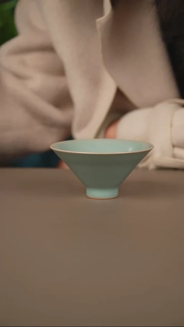仿古斗笠杯