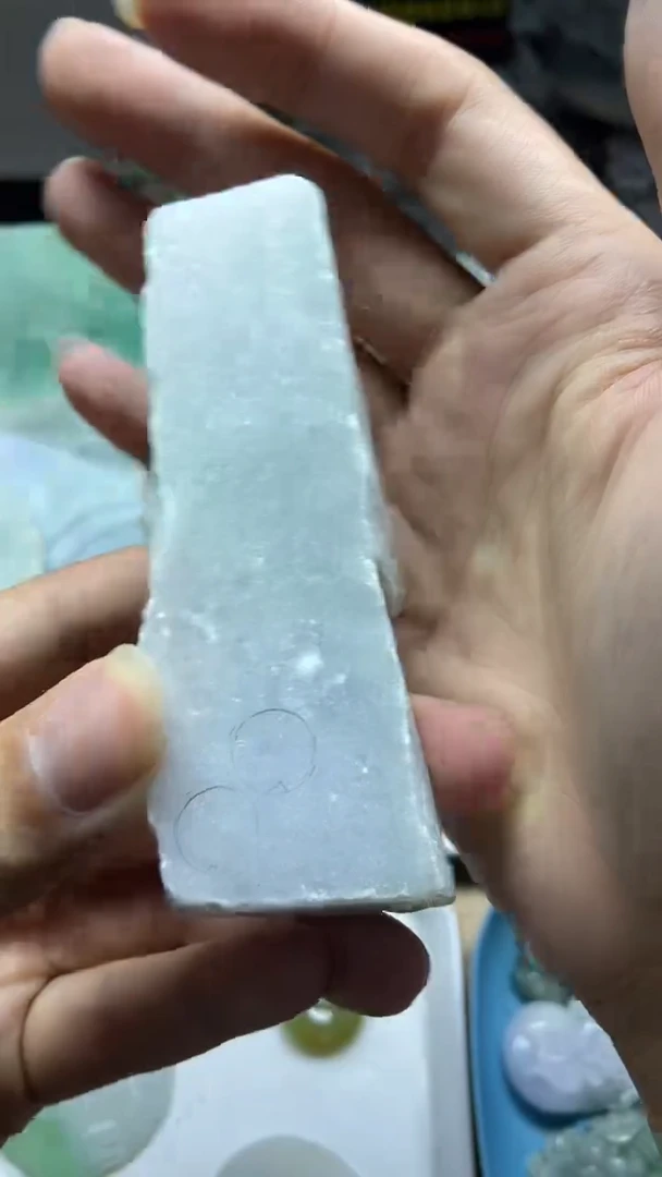 颈饰未镶嵌翡翠天然缅甸翡翠A货32