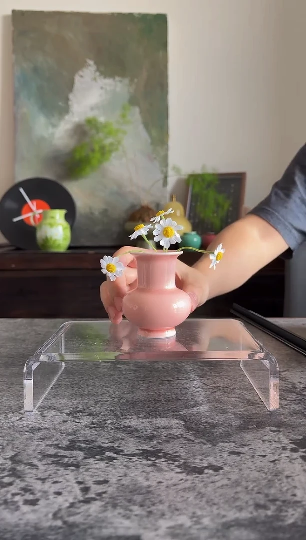 瓶陶瓷插花花瓶摆件（不含花）