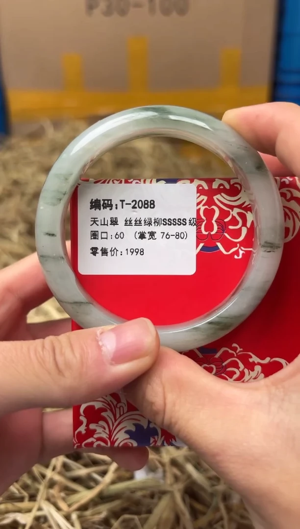 未镶嵌手镯石英质玉T-2088