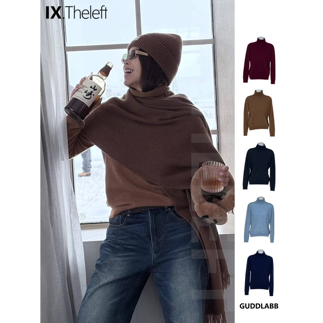 GUDDLABB 设计师品牌 半宽松羊绒针织上衣 IX买手店