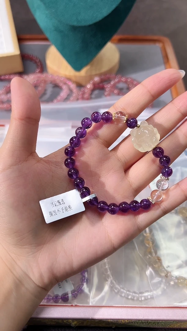 未镶嵌手链水晶悦254 约7mm