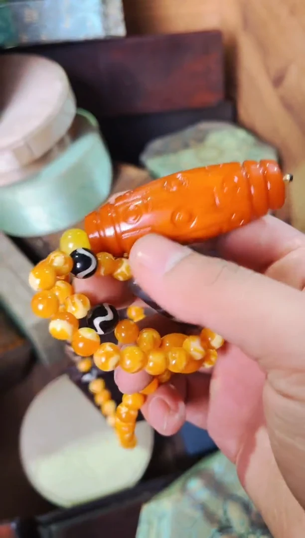 【闪购商品】蜜蜡颈饰未镶嵌硕宝宝精品精选链36