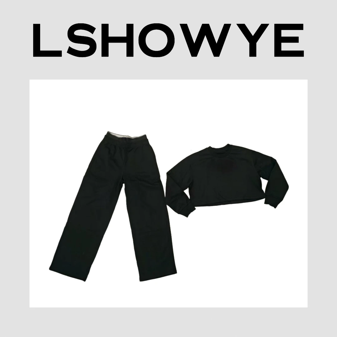 LSHOWYE｜双腰英文套装 16023