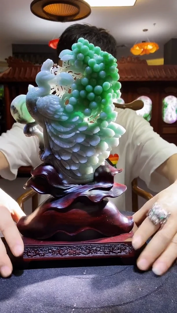 定制翡翠未镶嵌03/0610/W/凤凰