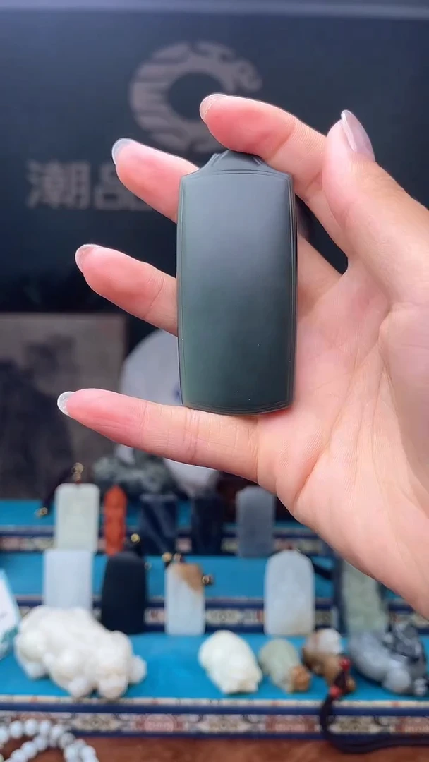未镶嵌和田玉挂件寒*1