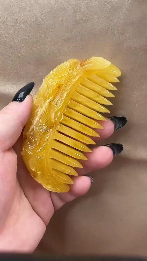 琥珀颈饰未镶嵌吊坠