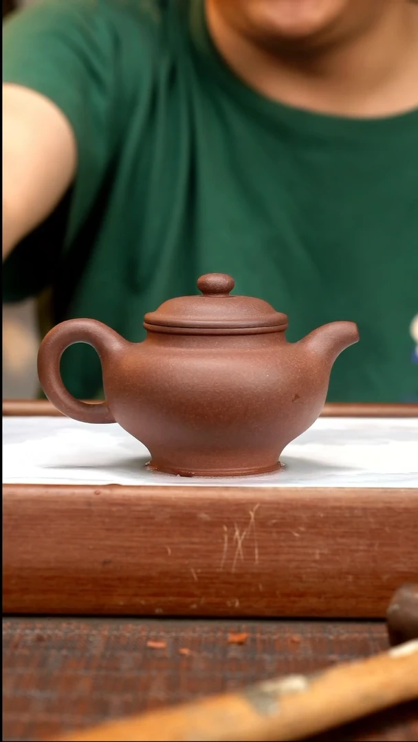 茶壶紫砂LD 粗砂底槽清掇只240CC