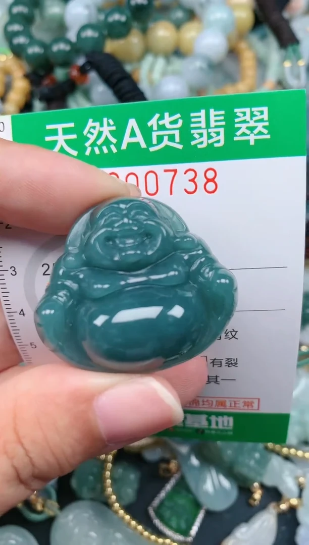 翡翠未镶嵌颈饰.0000738