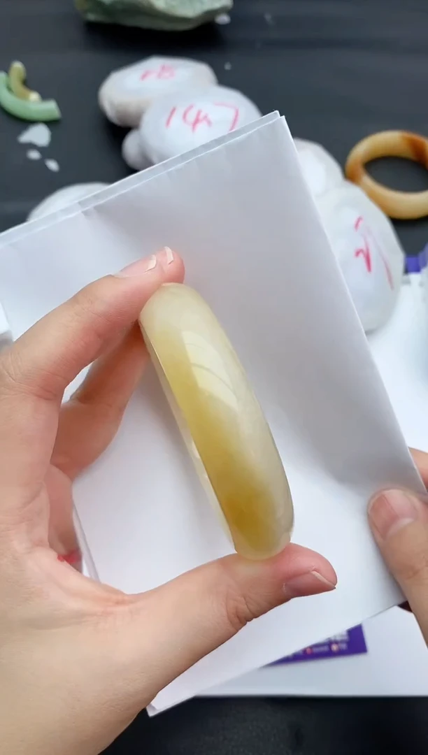 未镶嵌手镯石英质玉40+57/58