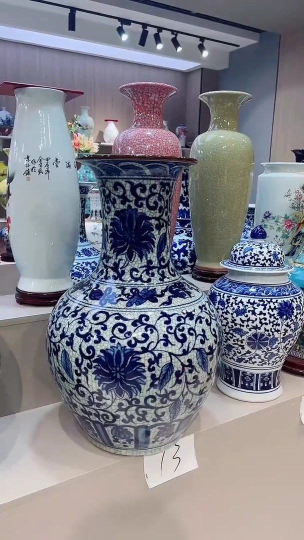 摆件景德镇陶瓷花瓶