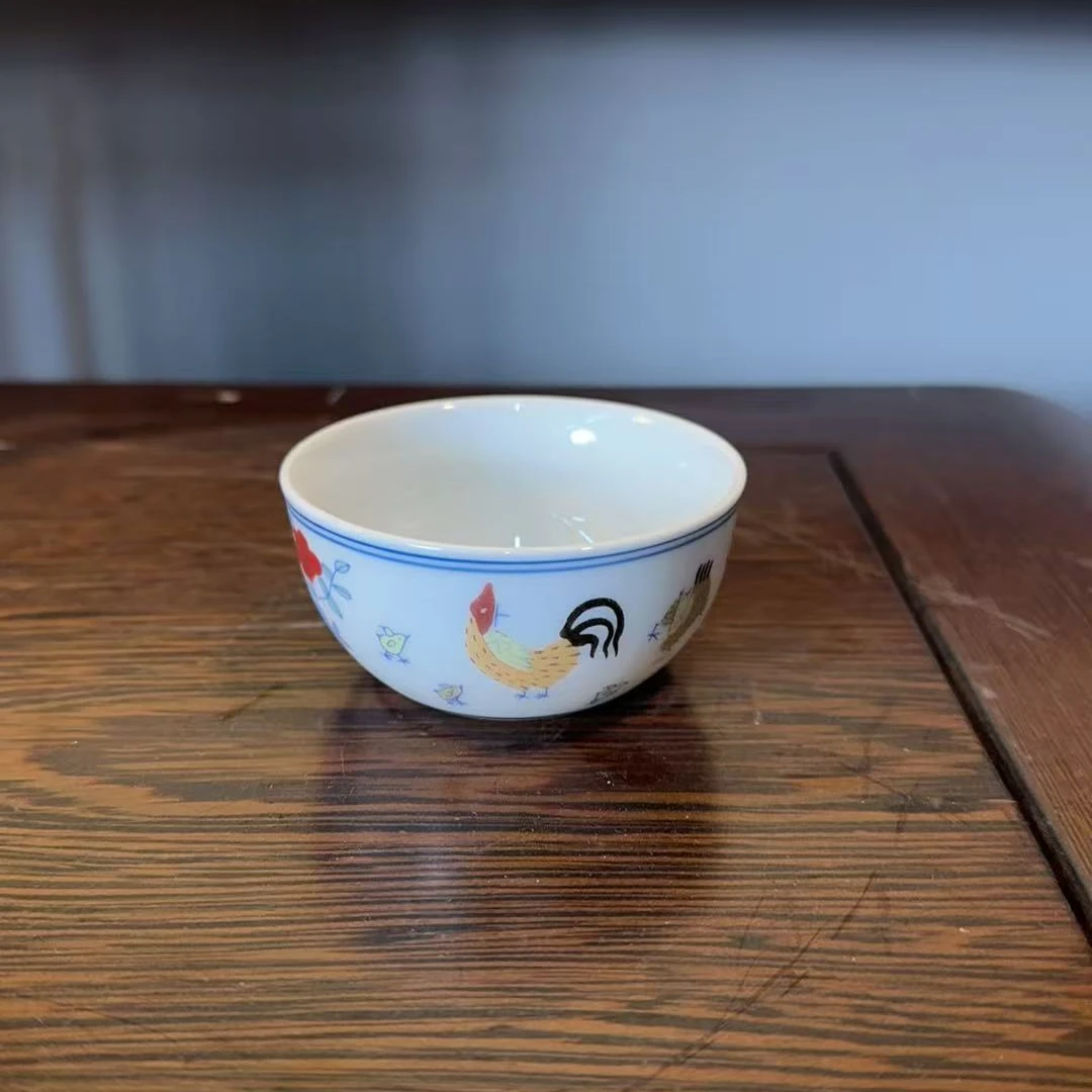《景东专属》陶瓷鸡缸杯