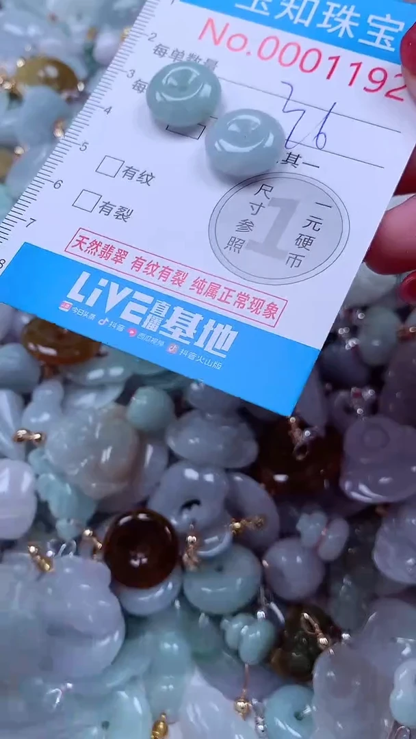 吊坠(不含链)未镶嵌翡翠1192