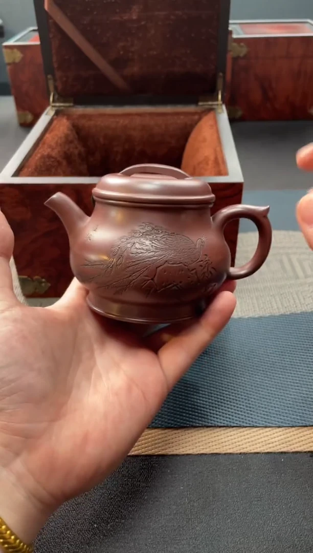 茶壶紫砂139 宜兴原矿紫砂