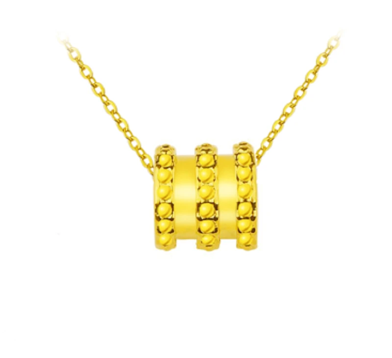 99924K八方来财小蛮腰时尚吊坠项链