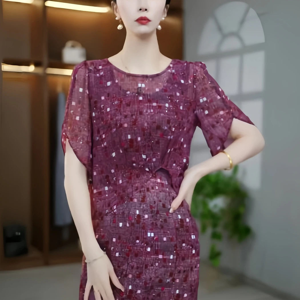 2025夏季新款设计感气质显瘦薄款防晒罩衫无袖连衣裙休闲两件套装