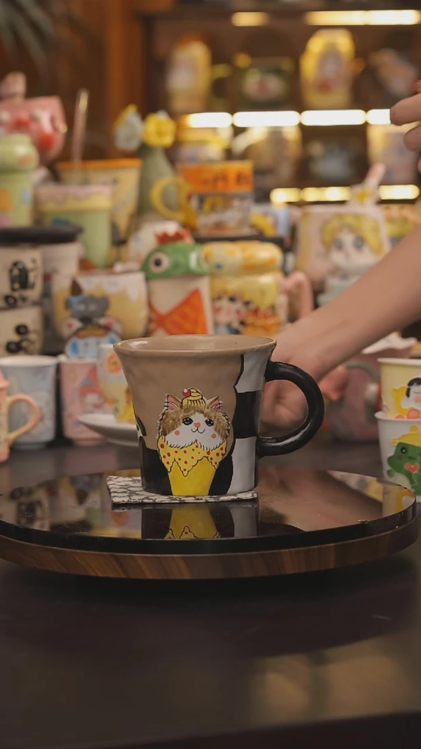 景德镇釉下彩绘设计师款式陶瓷