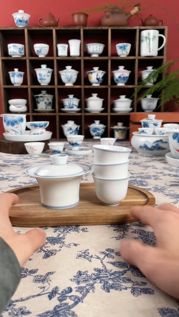 【闪购商品】盖碗/杯群芳斋闪购链接（以闪拍图片为准）