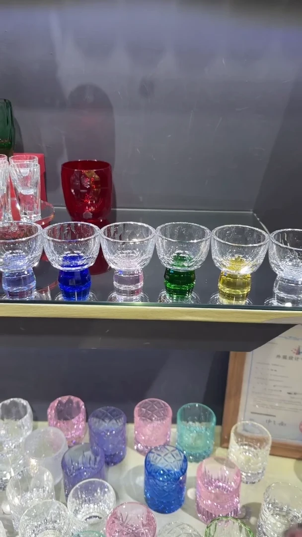 闪烁茶杯6只装各一